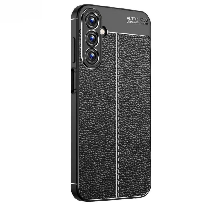 BUĞZ Samsung Galaxy A15 4g Kılıf Auto Focus Kapak - Siyah