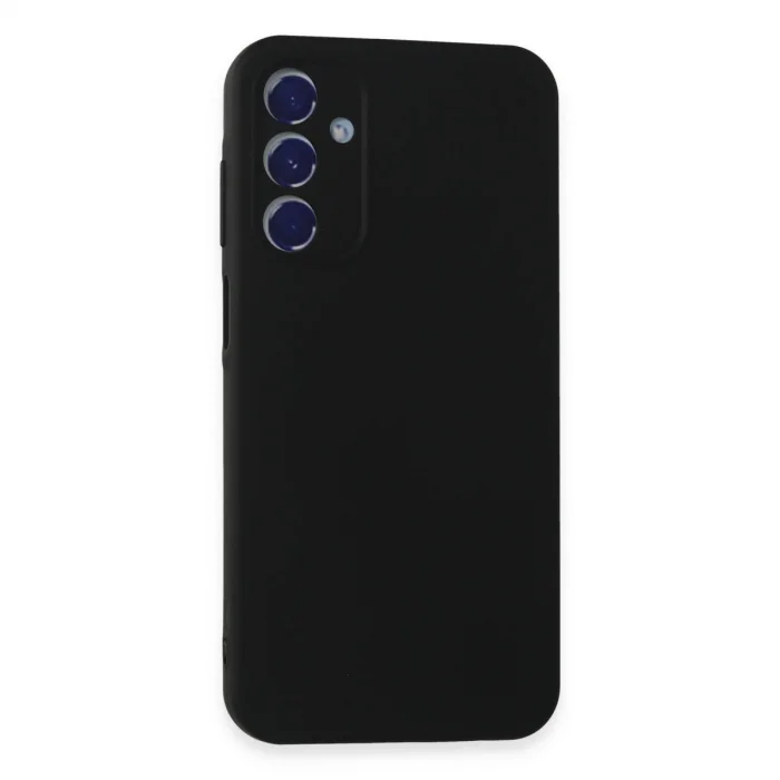 BUĞZ Samsung Galaxy A15 4g Kılıf First Silikon - Siyah