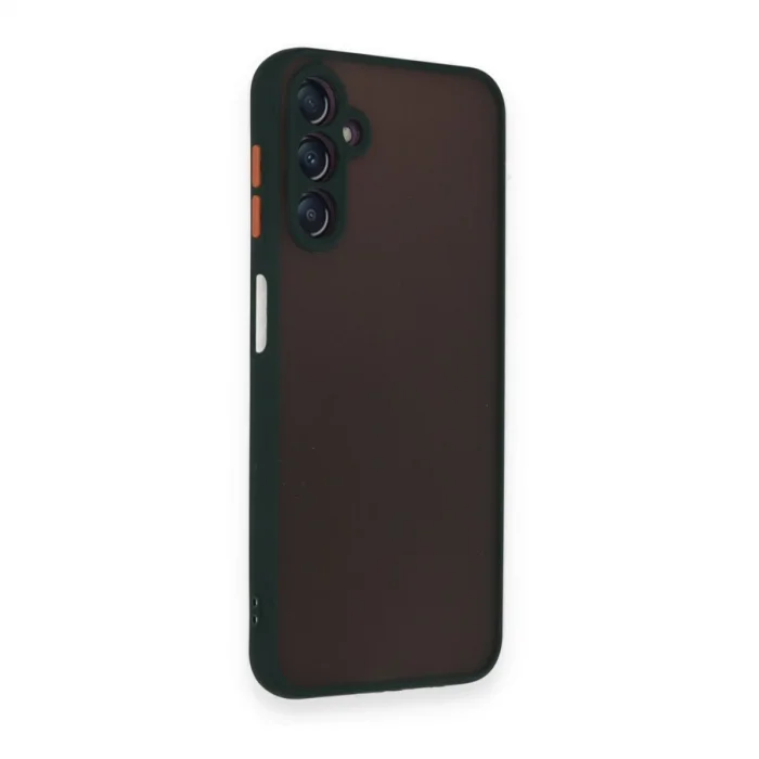 BUĞZ Samsung Galaxy A15 4g Kılıf Montreal Silikon Kapak - Yeşil