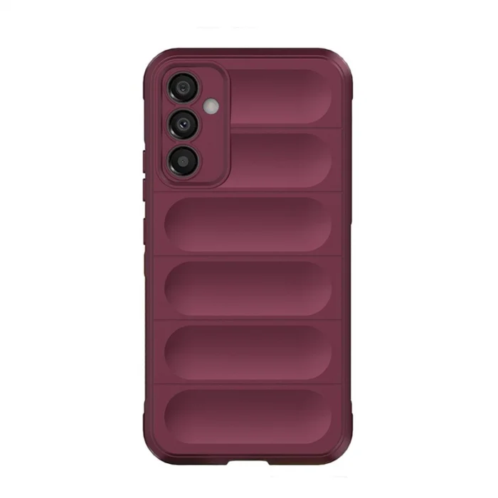BUĞZ Samsung Galaxy A15 4g Kılıf Optimum Silikon - Bordo
