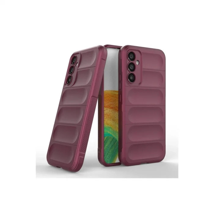 BUĞZ Samsung Galaxy A15 4g Kılıf Optimum Silikon - Bordo