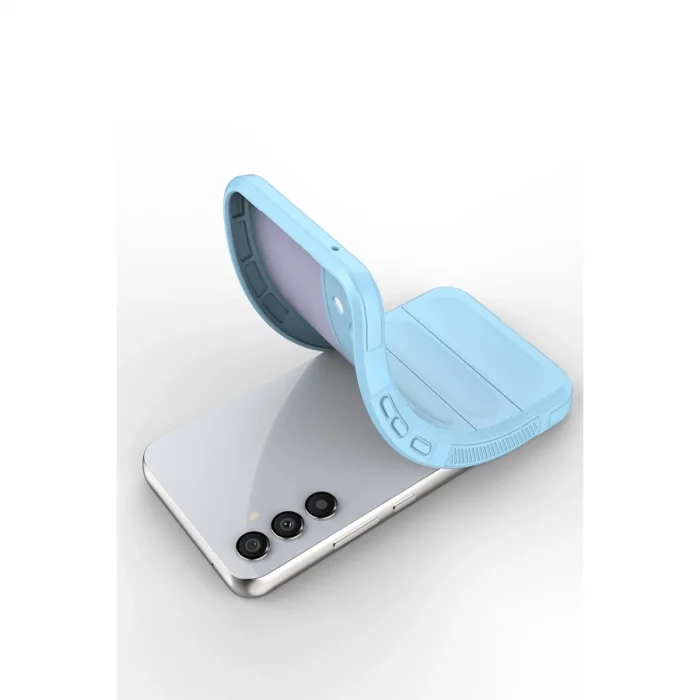 BUĞZ Samsung Galaxy A15 4g Kılıf Optimum Silikon - Sky Blue