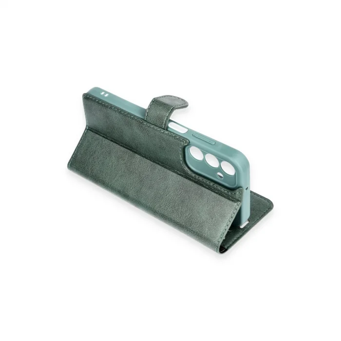 BUĞZ Samsung Galaxy A15 4g Kılıf Trend S Plus Kapaklı Kılıf - Kırmızı