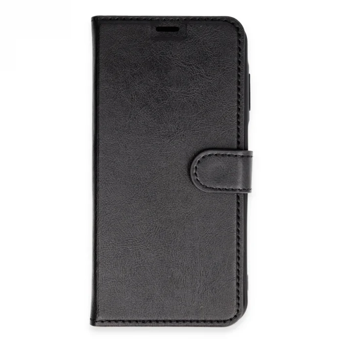 BUĞZ Samsung Galaxy A15 4g Kılıf Trend S Plus Kapaklı Kılıf - Siyah