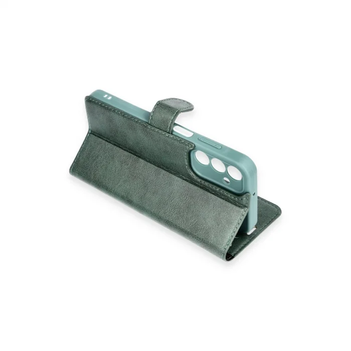 BUĞZ Samsung Galaxy A15 4g Kılıf Trend S Plus Kapaklı Kılıf - Siyah