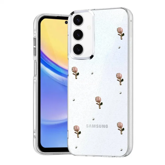 BUĞZ Samsung Galaxy A16 5g Fiyonk Desenli Kapak - Desen 6