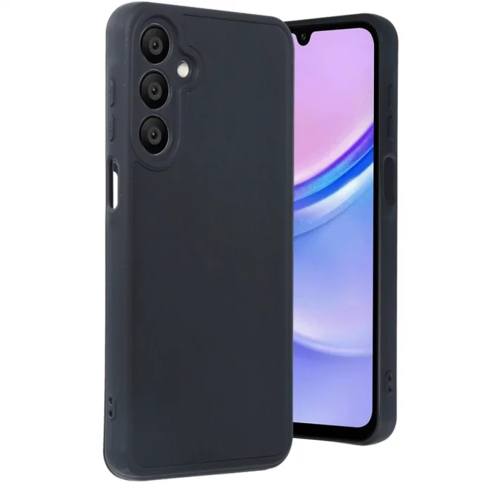 BUĞZ Samsung Galaxy A16 5g Kılıf Aras Deri Kapak - Siyah