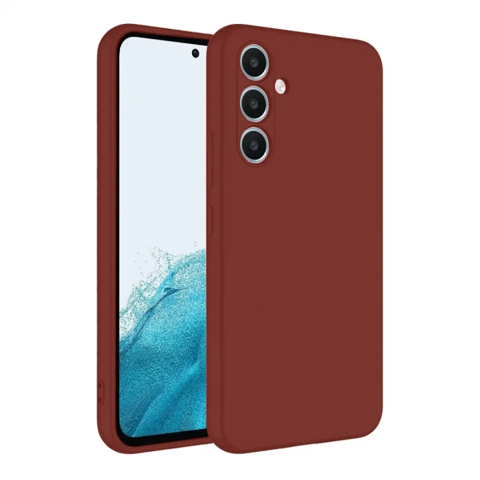 BUĞZ Samsung Galaxy A16 5g Kılıf First Silikon - Bordo