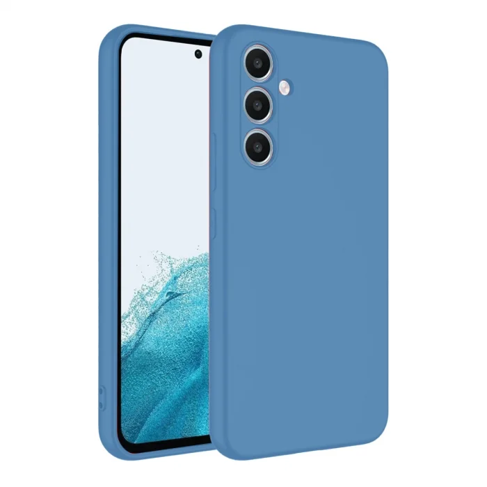 BUĞZ Samsung Galaxy A16 5g Kılıf First Silikon - Mavi