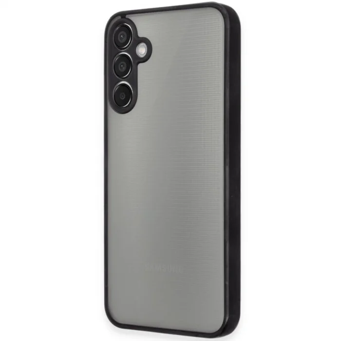 BUĞZ Samsung Galaxy A16 5g Kılıf Montreal Silikon Kapak - Siyah