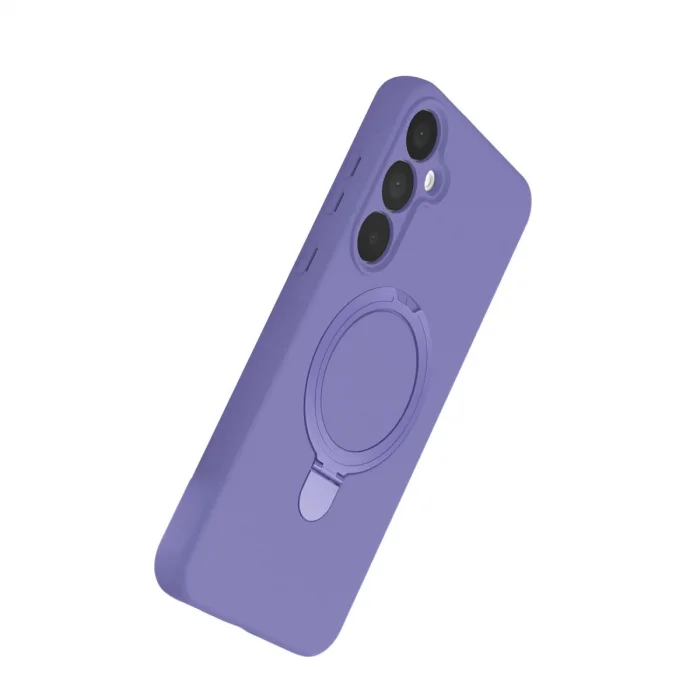 BUĞZ Samsung Galaxy A16 5g Regal Magsafe Standlı Kapak - Lila