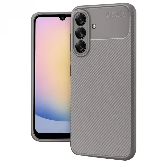 BUĞZ Samsung Galaxy A17 5g Auto Focus Karbon Kapak - Gri