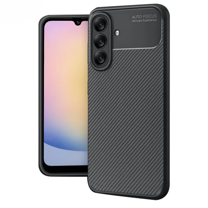 BUĞZ Samsung Galaxy A17 5g Auto Focus Karbon Kapak - Siyah