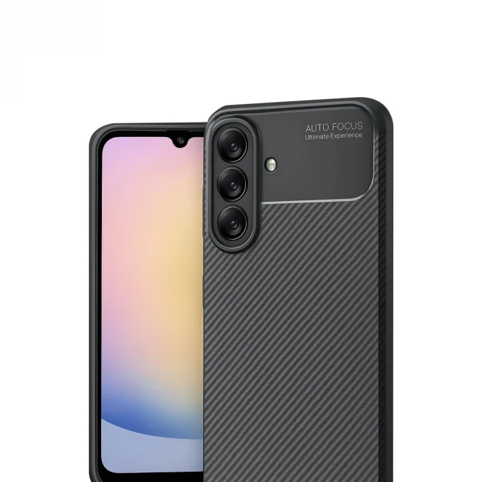 BUĞZ Samsung Galaxy A17 5g Auto Focus Karbon Kapak - Siyah
