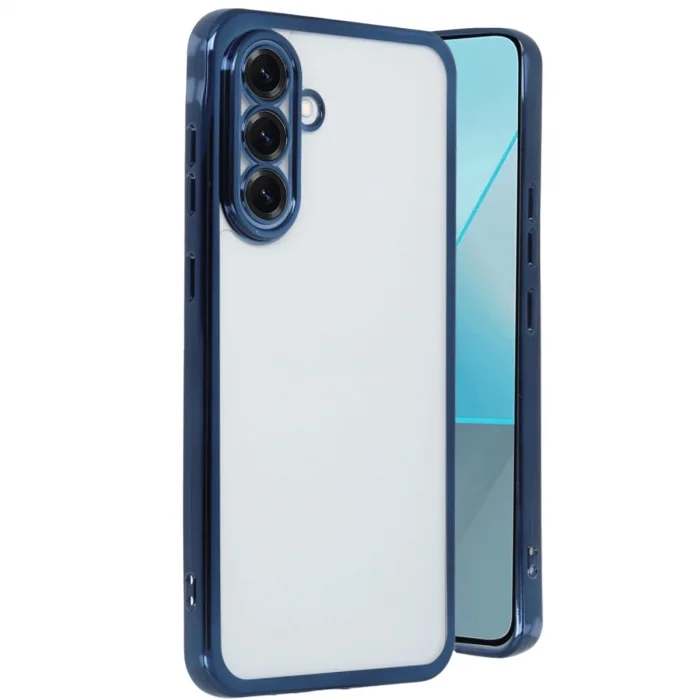 BUĞZ Samsung Galaxy A17 5g Razer Lensli Silikon - Lacivert