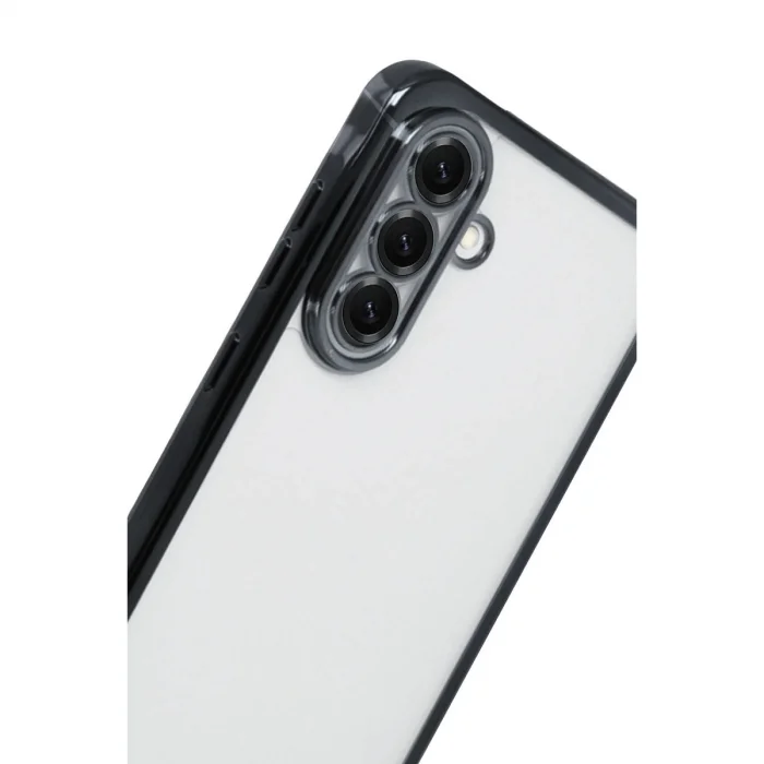 BUĞZ Samsung Galaxy A17 5g Razer Lensli Silikon - Siyah