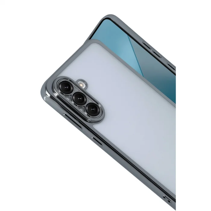 BUĞZ Samsung Galaxy A17 5g Razer Lensli Silikon - Titan Gri