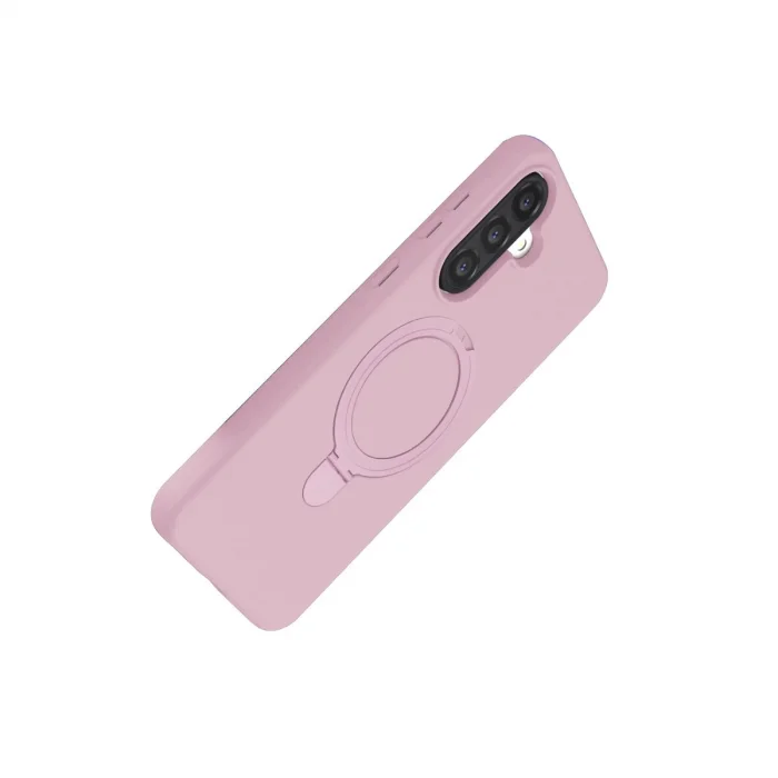 BUĞZ Samsung Galaxy A17 5g Regal Magsafe Standlı Kapak - Açık Pembe