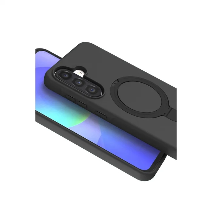 BUĞZ Samsung Galaxy A17 5g Regal Magsafe Standlı Kapak - Siyah