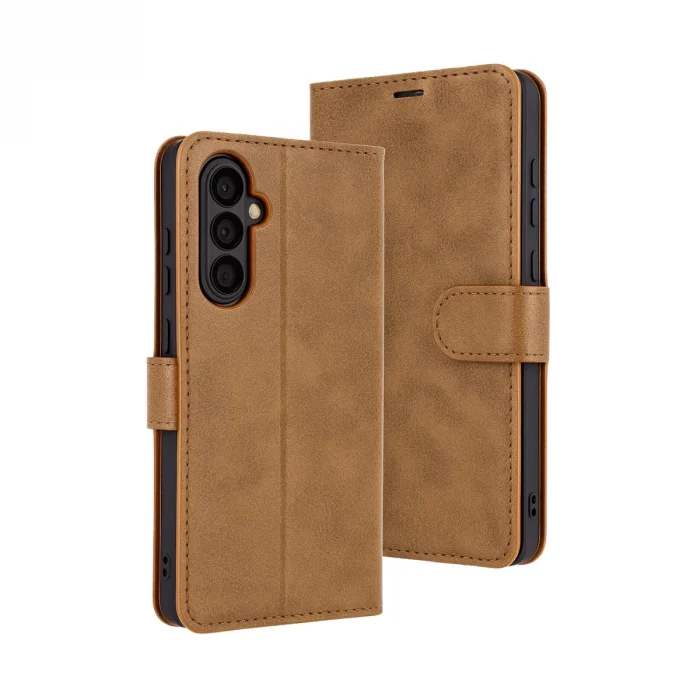 BUĞZ Samsung Galaxy A17 5g Trend S Plus Kapaklı Kılıf - Taba