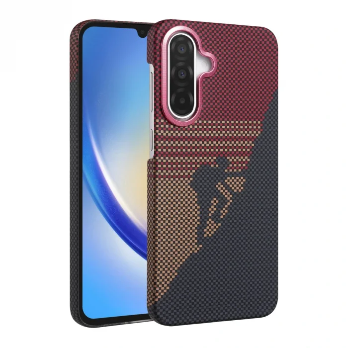 BUĞZ Samsung Galaxy A17 5g Vega Magsafe Kapak - Kırmızı