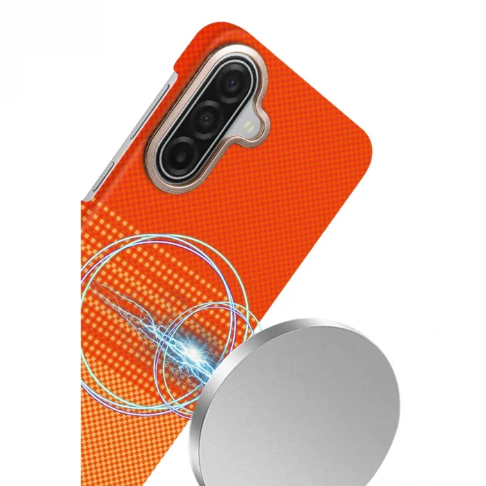 BUĞZ Samsung Galaxy A17 5g Vega Magsafe Kapak - Sarı