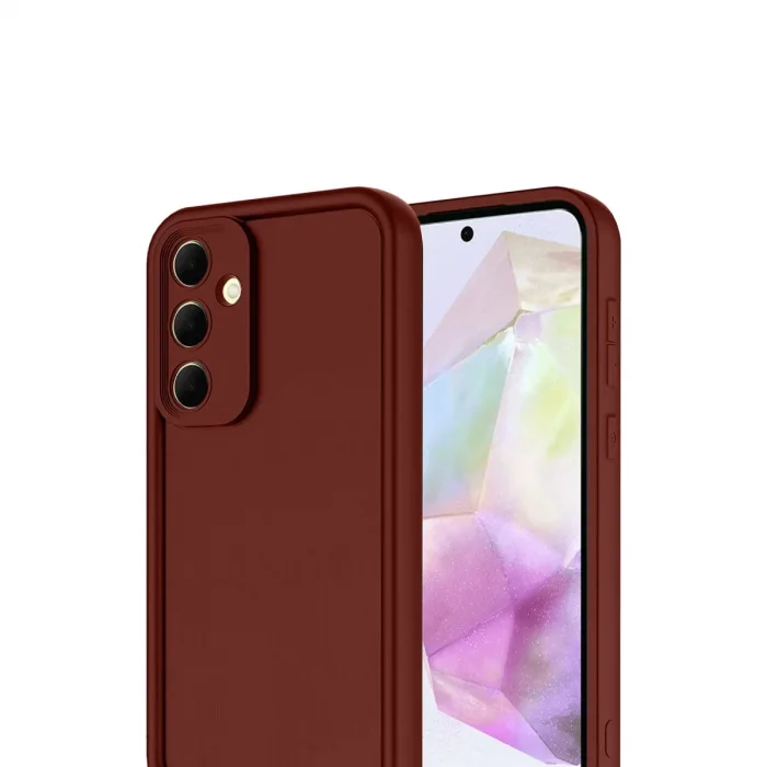 BUĞZ Samsung Galaxy A17 5g Viera Silikon - Bordo