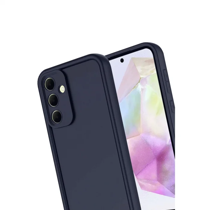 BUĞZ Samsung Galaxy A17 5g Viera Silikon - Lacivert