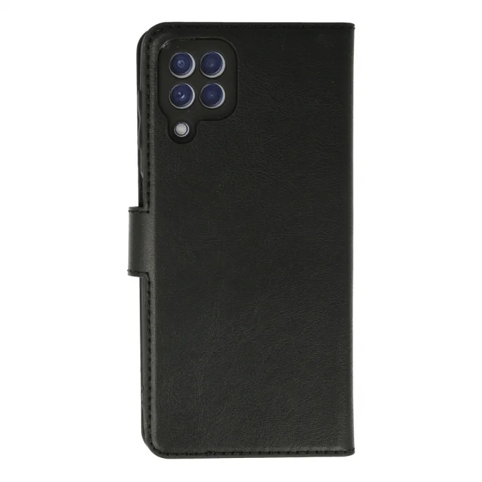 BUĞZ Samsung Galaxy A22 Kılıf Trend S Plus Kapaklı Kılıf - Siyah