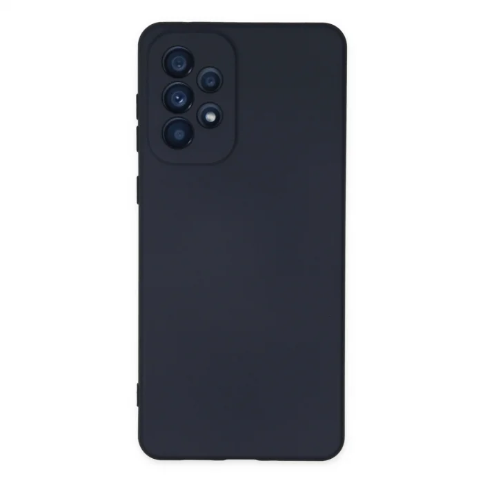 BUĞZ Samsung Galaxy A23 4g Kılıf Nano İçi Kadife Silikon - Lacivert