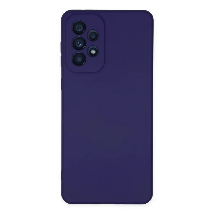 BUĞZ Samsung Galaxy A23 4g Kılıf Nano İçi Kadife Silikon - Mor