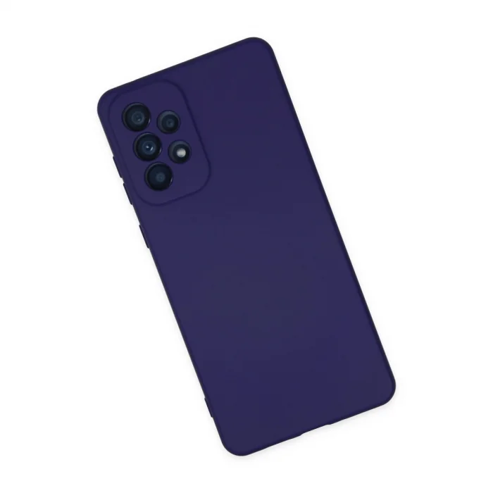 BUĞZ Samsung Galaxy A23 4g Kılıf Nano İçi Kadife Silikon - Mor