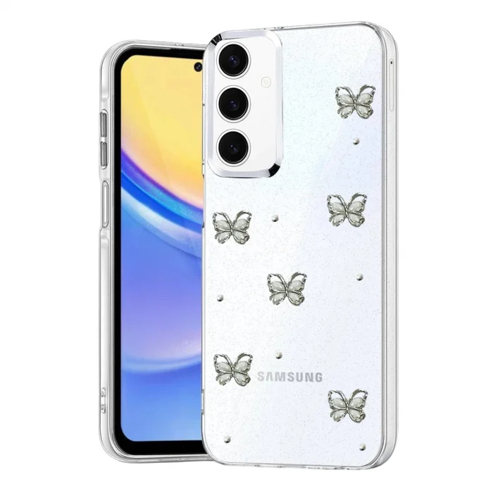 BUĞZ Samsung Galaxy A24 4g Fiyonk Desenli Kapak - Desen 9