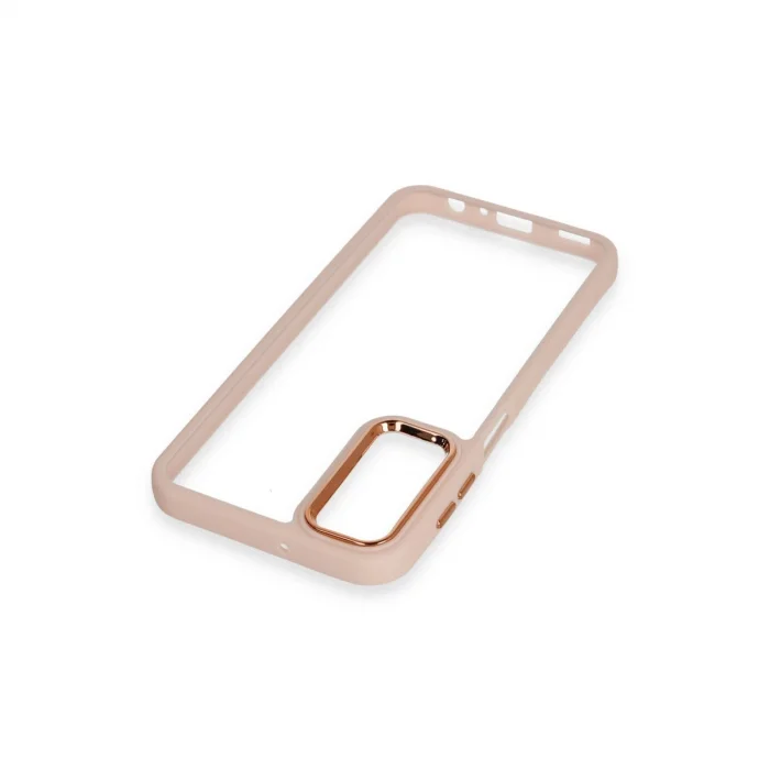 BUĞZ Samsung Galaxy A24 4g Kılıf Dora Kapak - Pudra