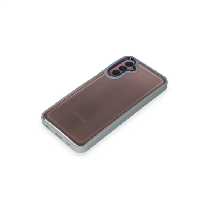 BUĞZ Samsung Galaxy A24 4g Kılıf Dora Kapak - Sierra Blue