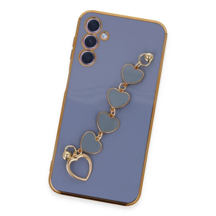 BUĞZ Samsung Galaxy A24 4g Kılıf Esila Silikon - Gri