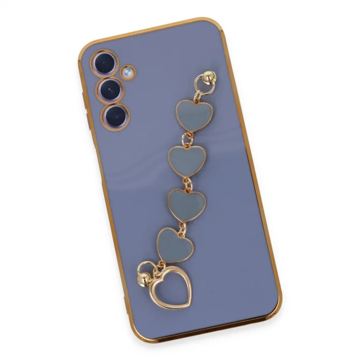 BUĞZ Samsung Galaxy A24 4g Kılıf Esila Silikon - Gri