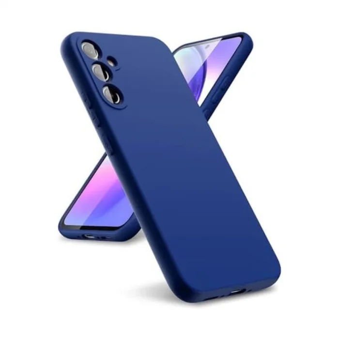 BUĞZ Samsung Galaxy A24 4g Kılıf First Silikon - Lacivert