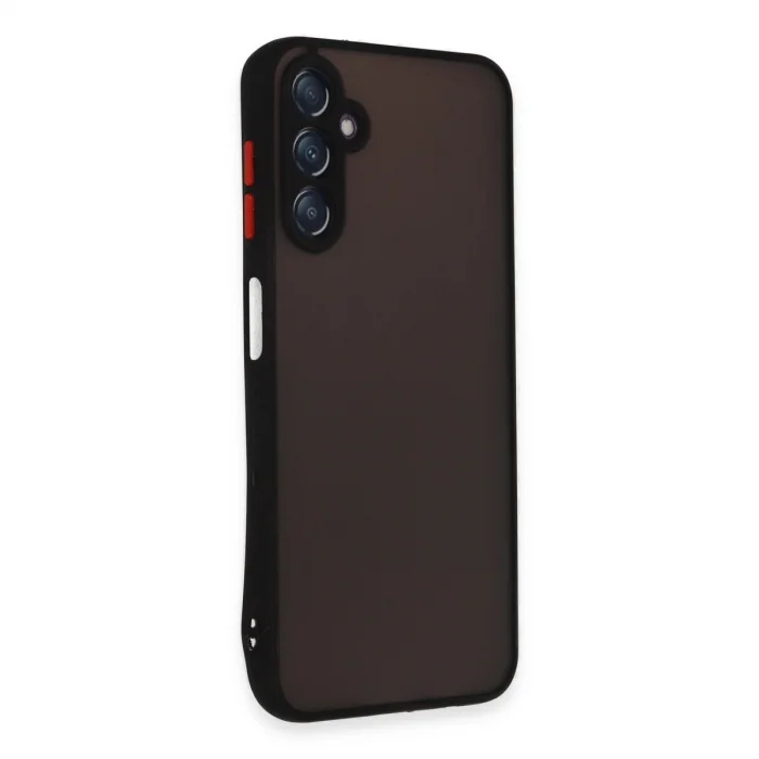 BUĞZ Samsung Galaxy A24 4g Kılıf Montreal Silikon Kapak - Siyah