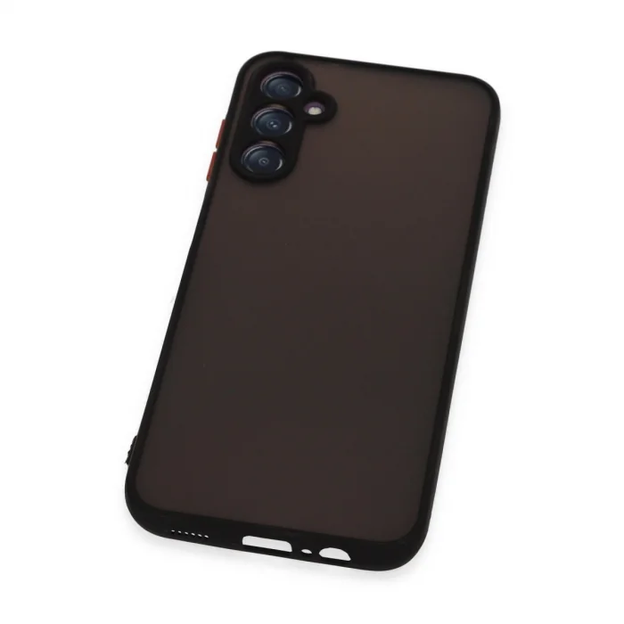 BUĞZ Samsung Galaxy A24 4g Kılıf Montreal Silikon Kapak - Siyah