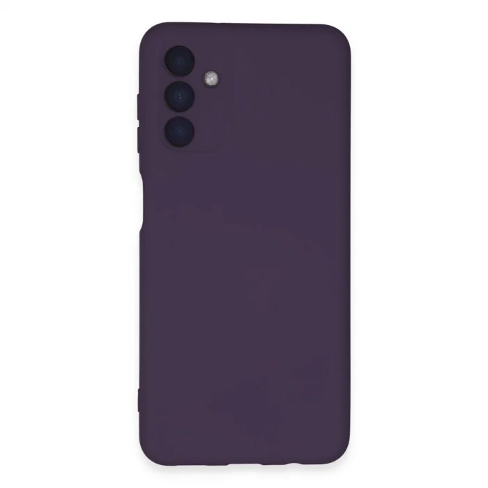 BUĞZ Samsung Galaxy A24 4g Kılıf Nano İçi Kadife Silikon - Mor