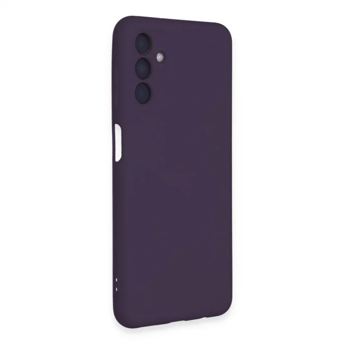 BUĞZ Samsung Galaxy A24 4g Kılıf Nano İçi Kadife Silikon - Mor