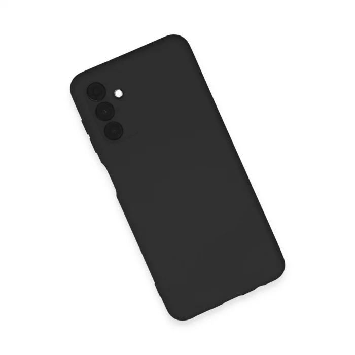 BUĞZ Samsung Galaxy A24 4g Kılıf Nano İçi Kadife Silikon - Siyah