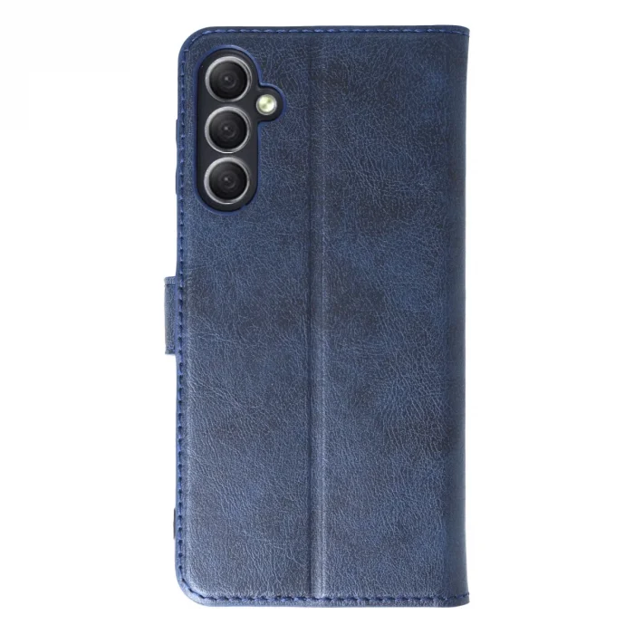 BUĞZ Samsung Galaxy A24 4g Kılıf Trend S Plus Kapaklı Kılıf - Lacivert