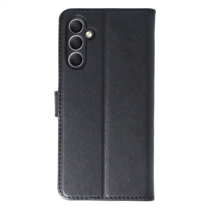 BUĞZ Samsung Galaxy A24 4g Kılıf Trend S Plus Kapaklı Kılıf - Siyah