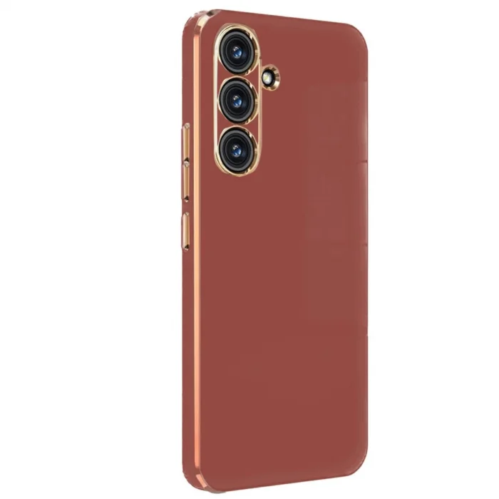 BUĞZ Samsung Galaxy A24 4g Kılıf Volet Silikon - Kırmızı