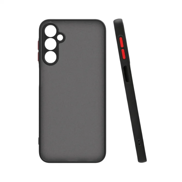 BUĞZ Samsung Galaxy A25 5g Kılıf Montreal Silikon Kapak - Siyah