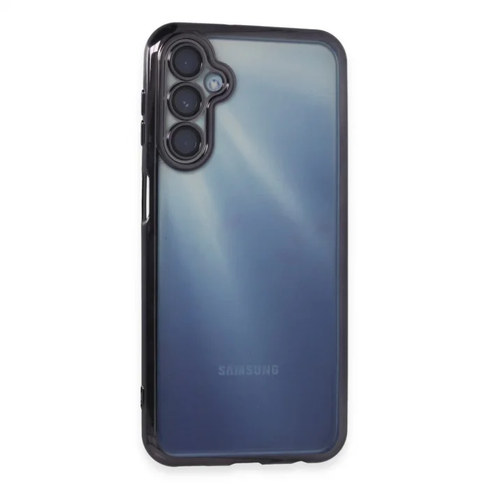 BUĞZ Samsung Galaxy A25 5g Kılıf Razer Lensli Silikon - Mor
