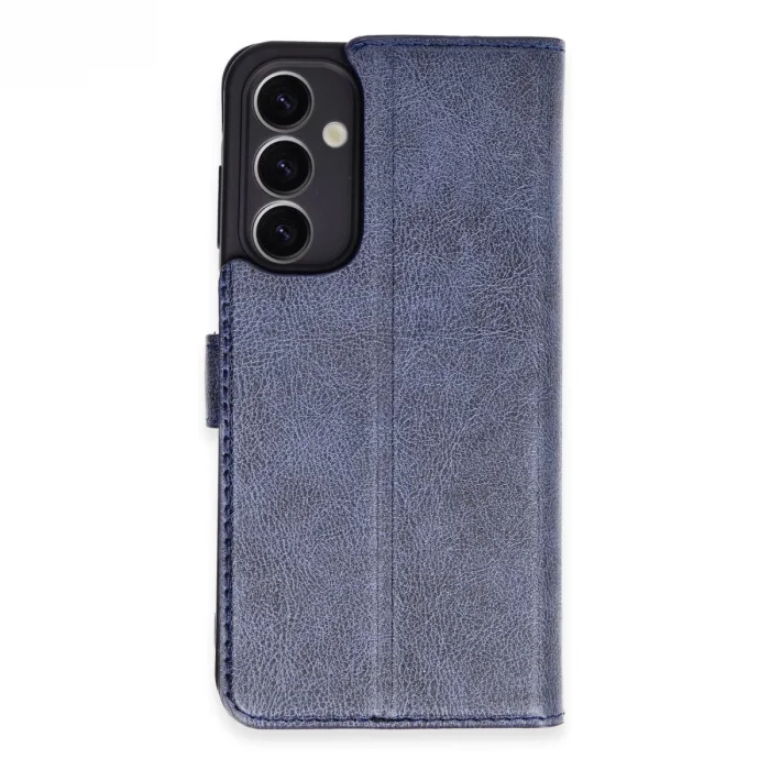 BUĞZ Samsung Galaxy A25 5g Kılıf Trend S Plus Kapaklı Kılıf - Lacivert