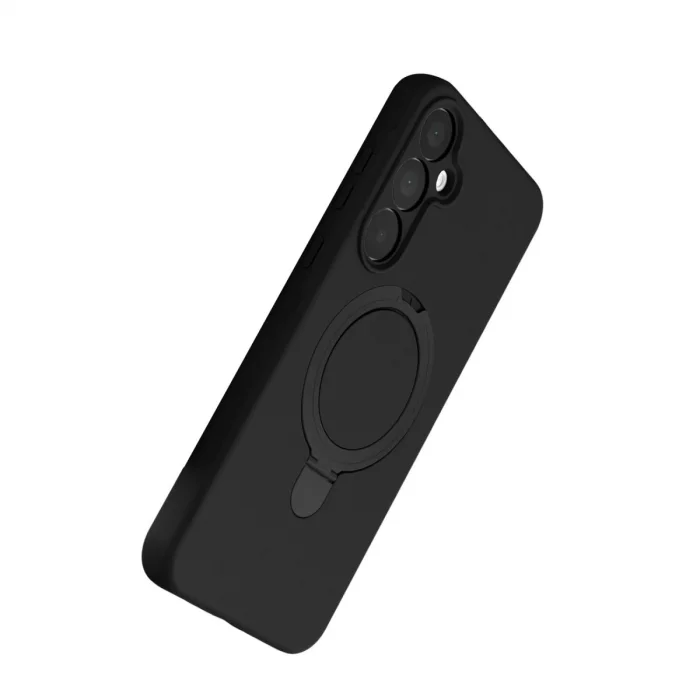 BUĞZ Samsung Galaxy A25 5g Regal Magsafe Standlı Kapak - Siyah